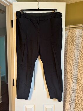 Lane Bryant Black Skinny Stretch Work Pants